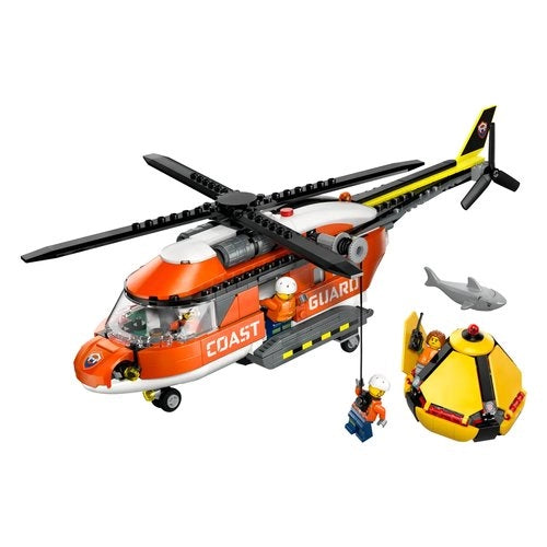 Costruzioni lego 60503 city esploration elicottero della guardia costi