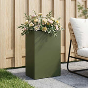 Vaso da giardino Verde Oliva 50 x 40 x 75 cm 8005672