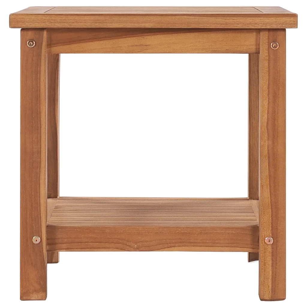 Tavolino da CaffÃ¨ 45x45x45 cm in Legno Massello di Teak