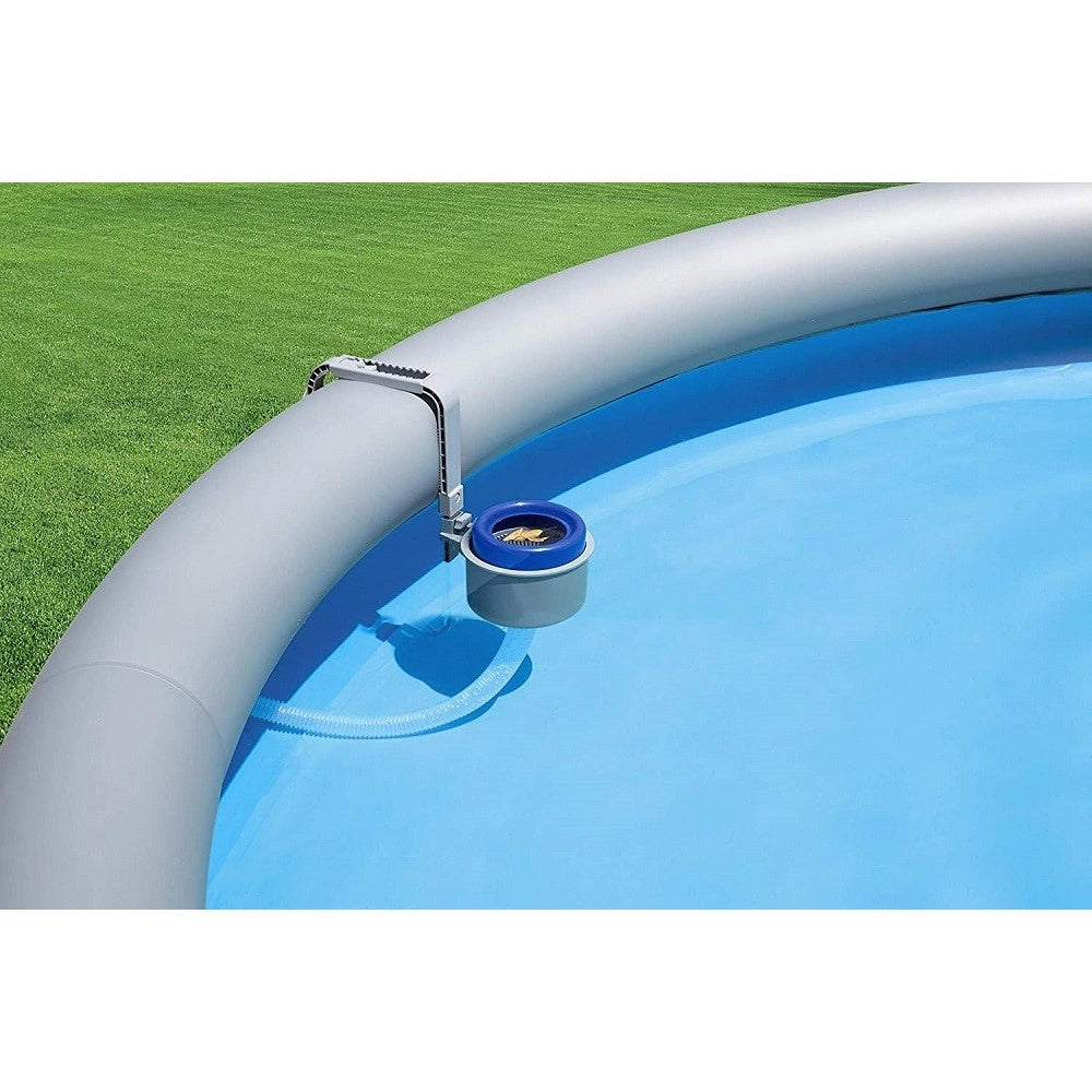 Trade Shop - Skimmer Filtro Di Superficie Da Parete Per Pulizia Piscina Fuori Terra 58233 -