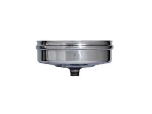 TAPPO RACCOLTA CONDENSA IN ACCIAIO INOX AISI 304 MONOPARETE SPESS MM.0,5  ø mm.200
