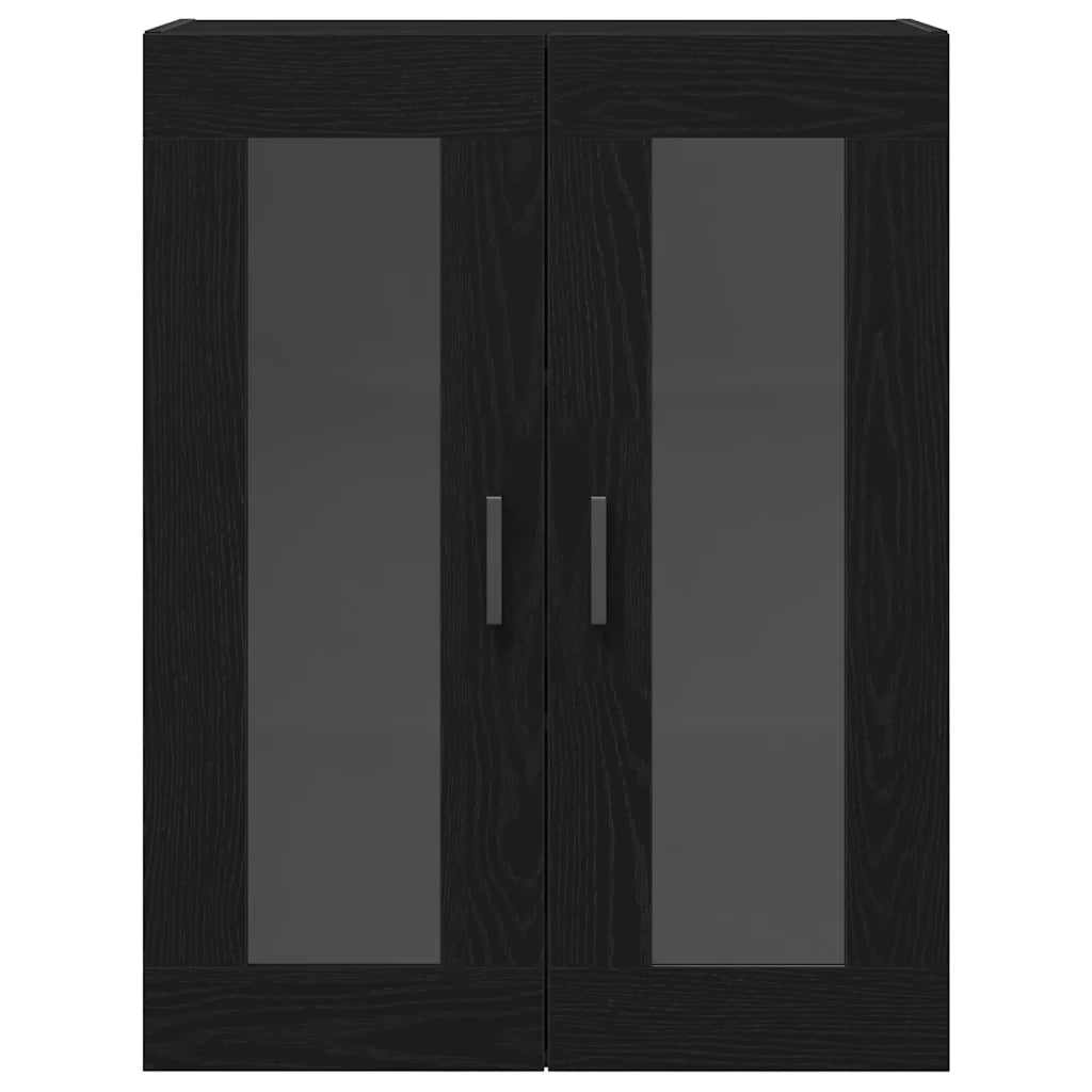Armadietto a muro Rovere Nero 69,5 x 34 x 90 cm 862170