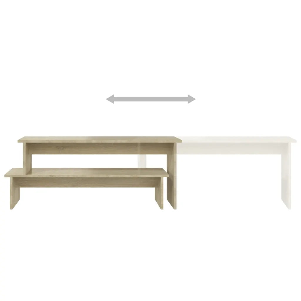 Mobile Porta TV Rovere Sonoma 180x30x43 cm in Truciolato cod mxl 13086