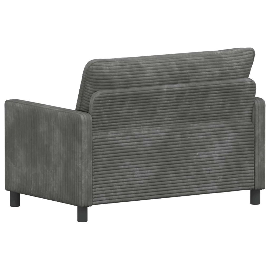 Divano Grigio Chiaro 126 x 81 x 87,5 cm Poliestere 42028824
