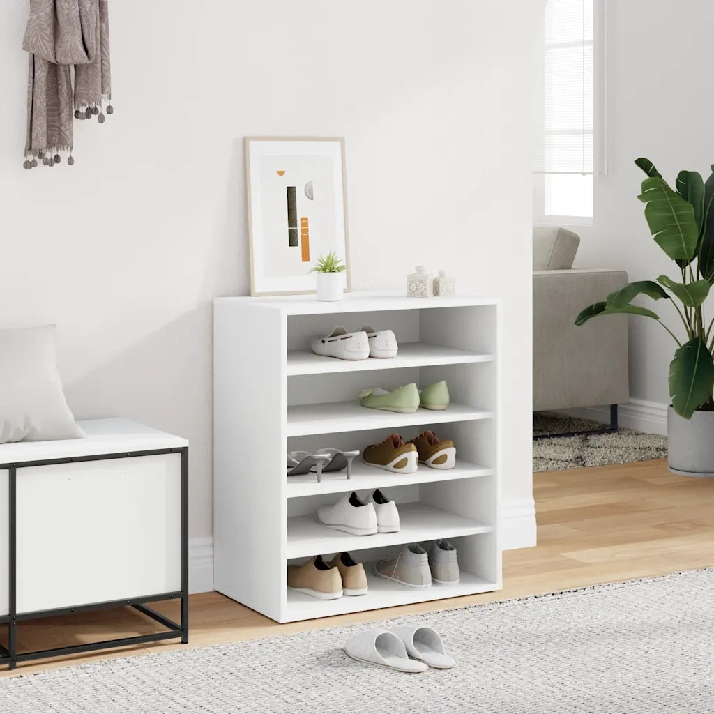 Scarpiera Bianca 60x35x70 cm in Truciolatocod mxl 127809