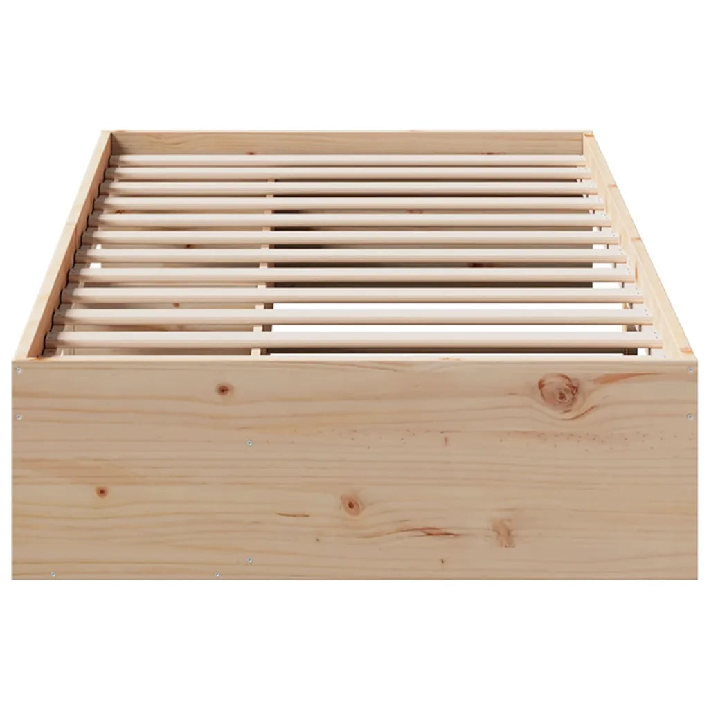 Dormeuse senza Materasso 75x190 cm in Legno Massello di Pino 859250