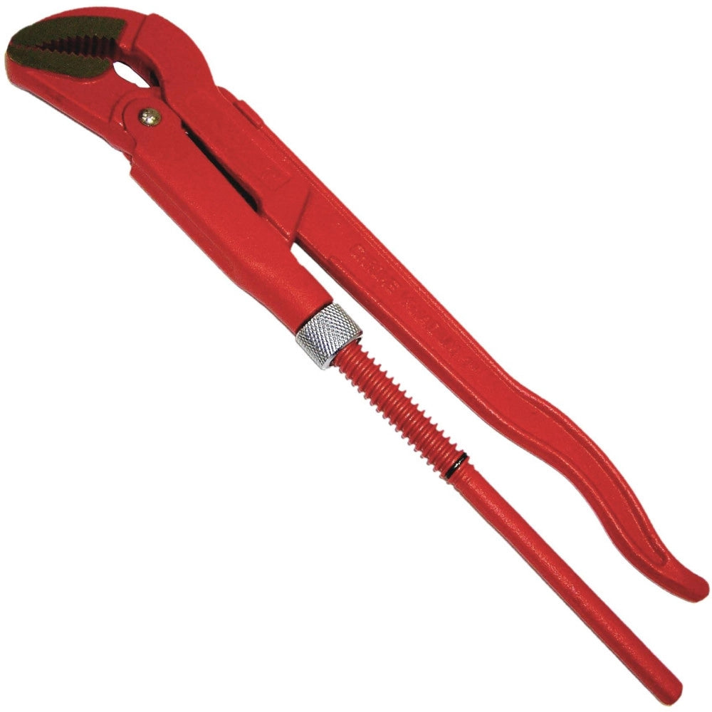 Trade Shop - Chiave Giratubo Giratubi Svedese Chiave A Becco 2" Chrome Vanadium 45° -
