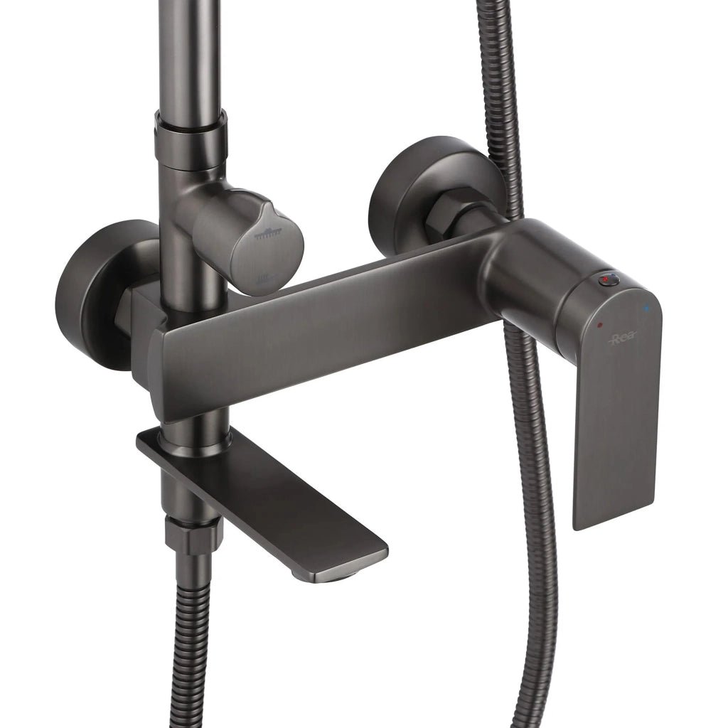 Set Doccia Rea Storm Titanium