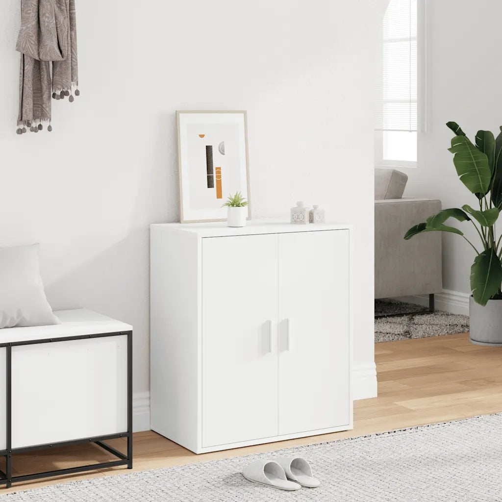Scarpiera Bianca 60x35x70 cm in Truciolato cod mxl 52511