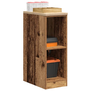 Armadietto per Garage in Legno Vecchio 30x51x85 cm 860533