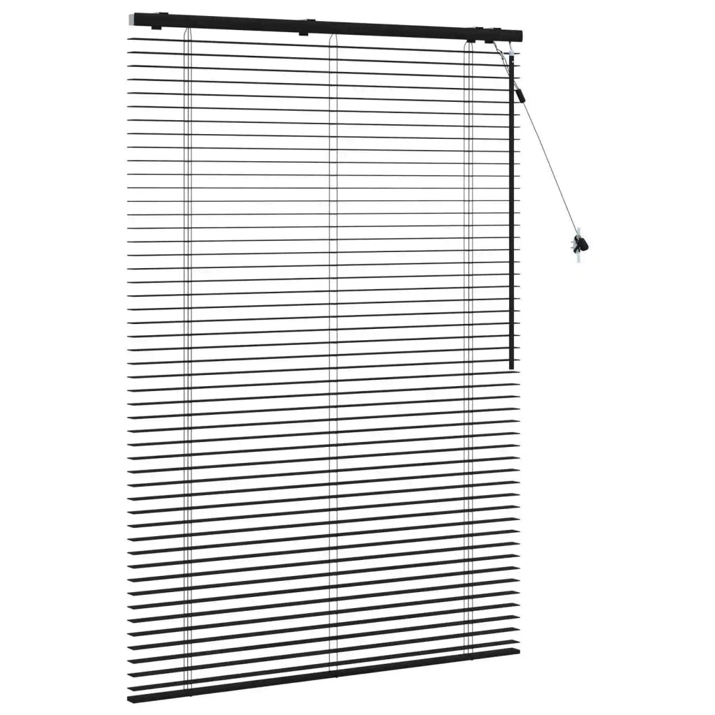 Tenda Veneziana Nero 100 x 160 cm 35 mm 42015491