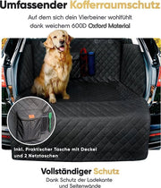 Protezione bagagliaio auto - Telaio acqua impermeabile - Materiale abrasione resistente e imbottito - Formato universale
