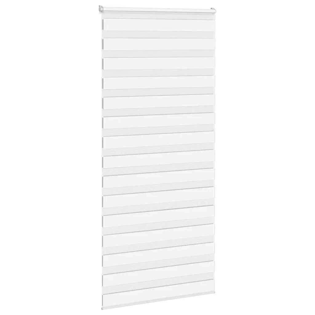 vidaXL Tenda a Rullo Zebra Larghezza Tessuto 100,9 cm Poliestere