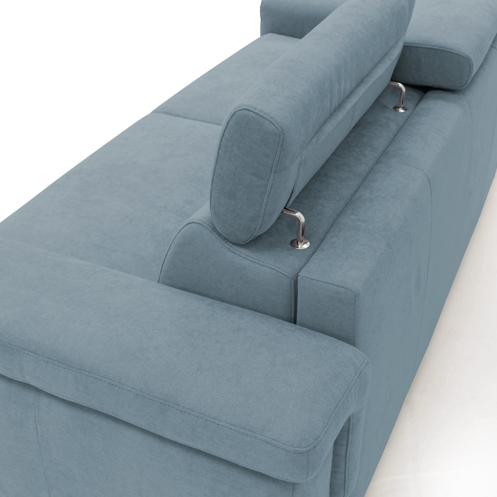 Giunone Divano letto mat. H18 240 cm (mat. 160x197 cm) carta da zucchero
