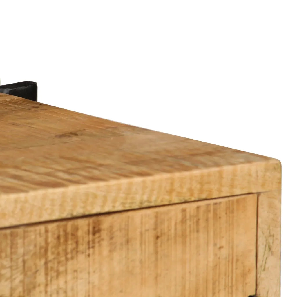 Credenza in Legno Massello di Mango 150x40x80 cm 246024