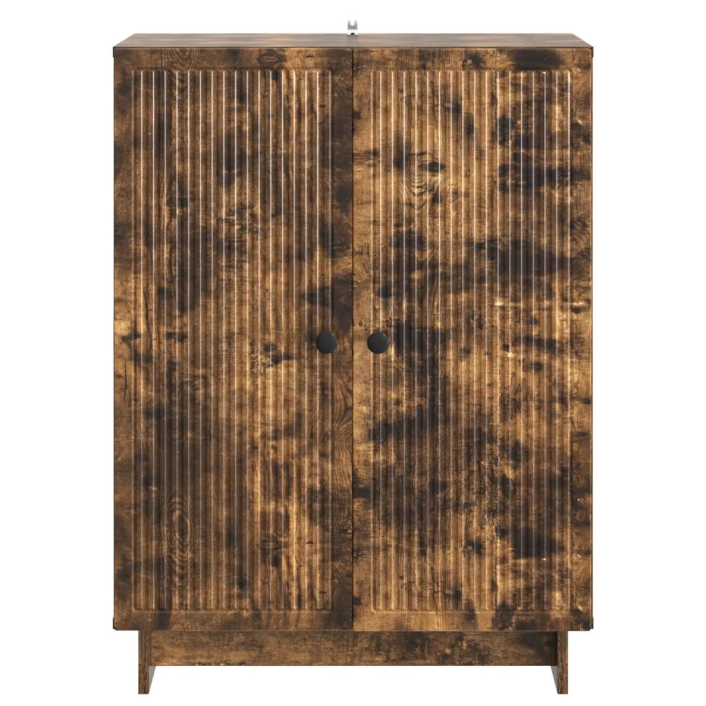 Credenza Rovere Fumo 66 x 34,5 x 90 cm Legno ingegnerizzato
