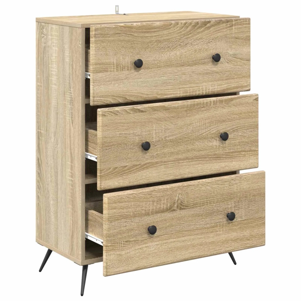 Mobile con Cassetti Rovere Sonoma 66 x 34,5 x 90 cm 895527