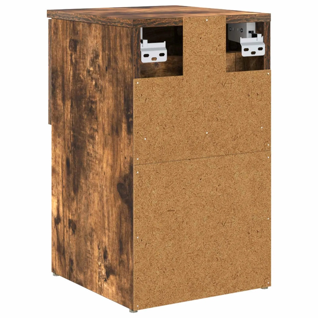Armadietto per letto Rovere Fumo 29 x 31,5 x 49 cm CFW6161661