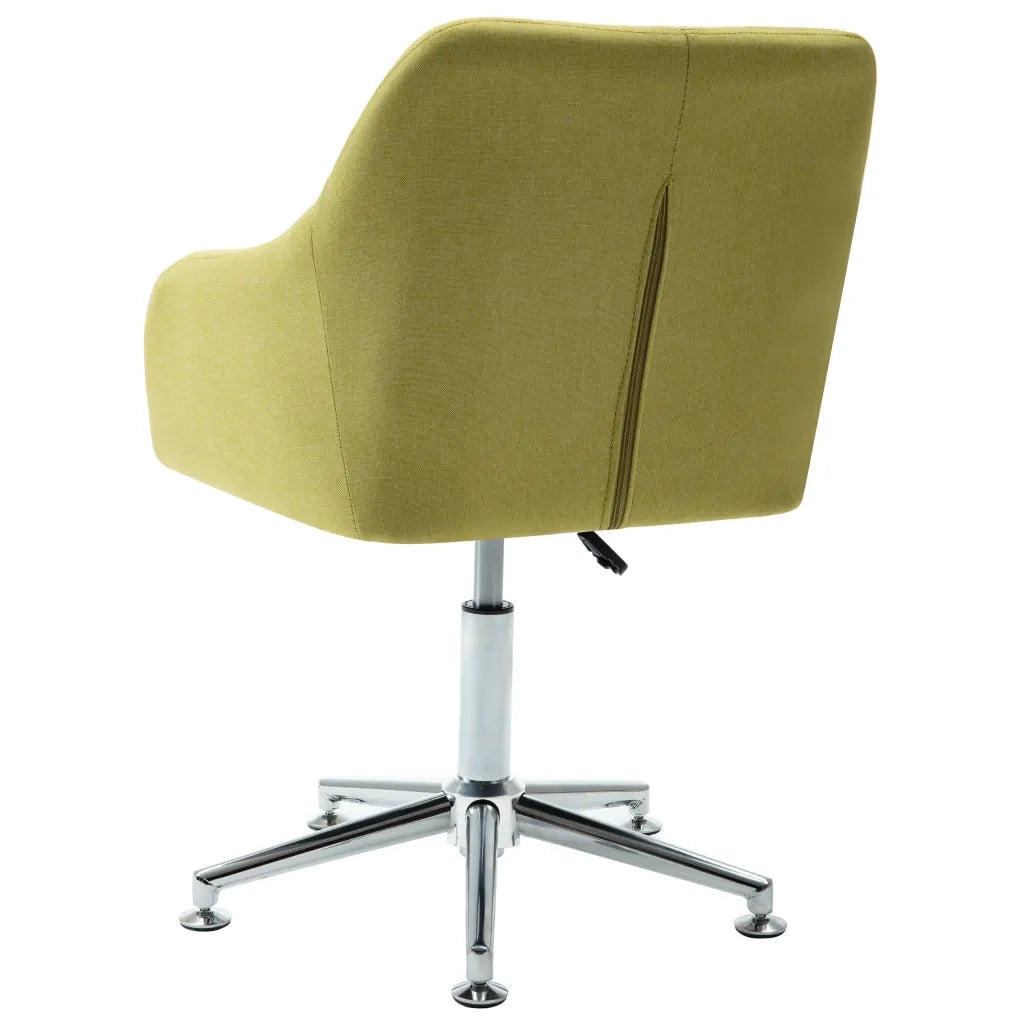 Sedie da Pranzo Girevoli 2 pz Verdi in Tessuto  cod mxl 31438