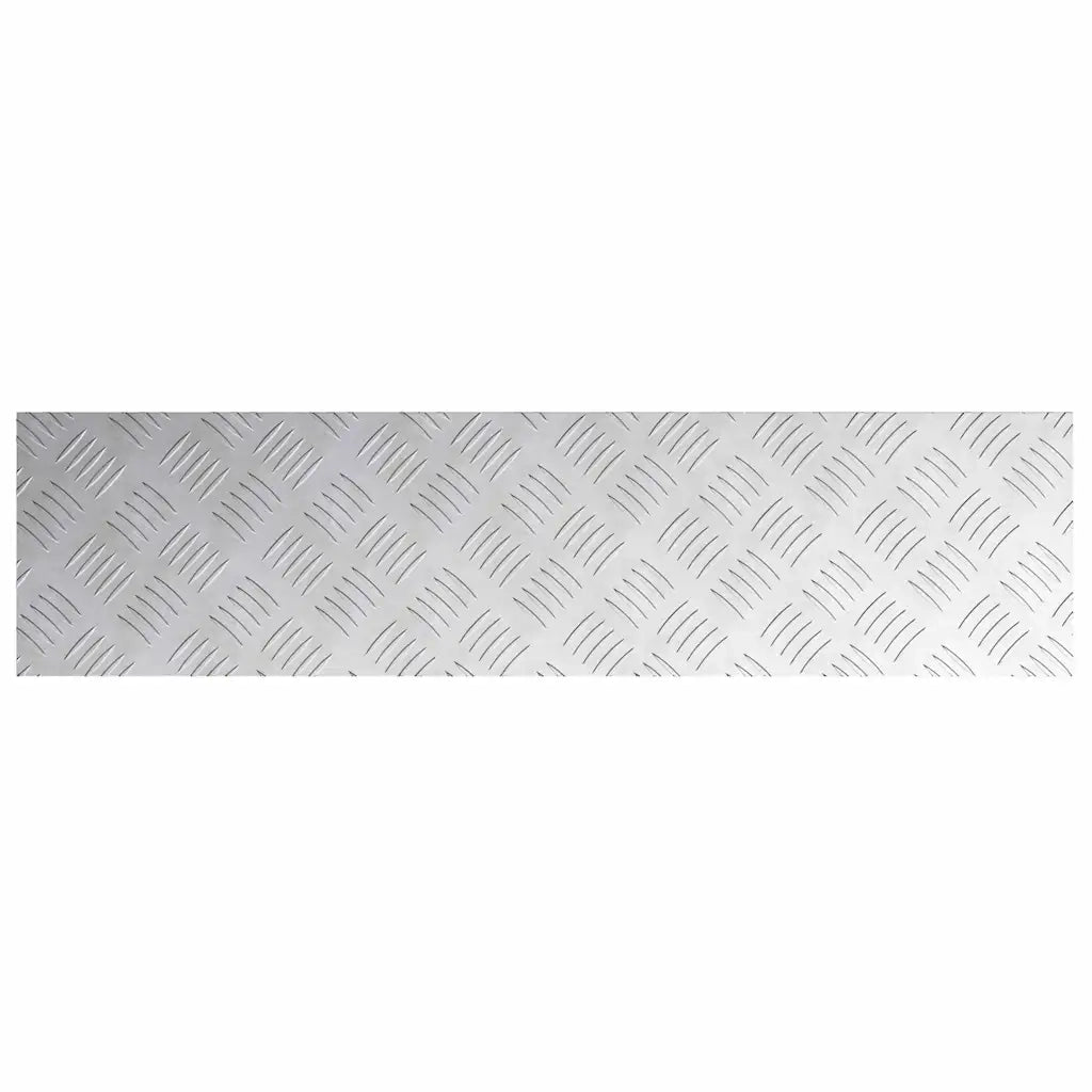 Gradini per Scale 4 pcs Argento 80 x 20 cm Alluminio 4104262