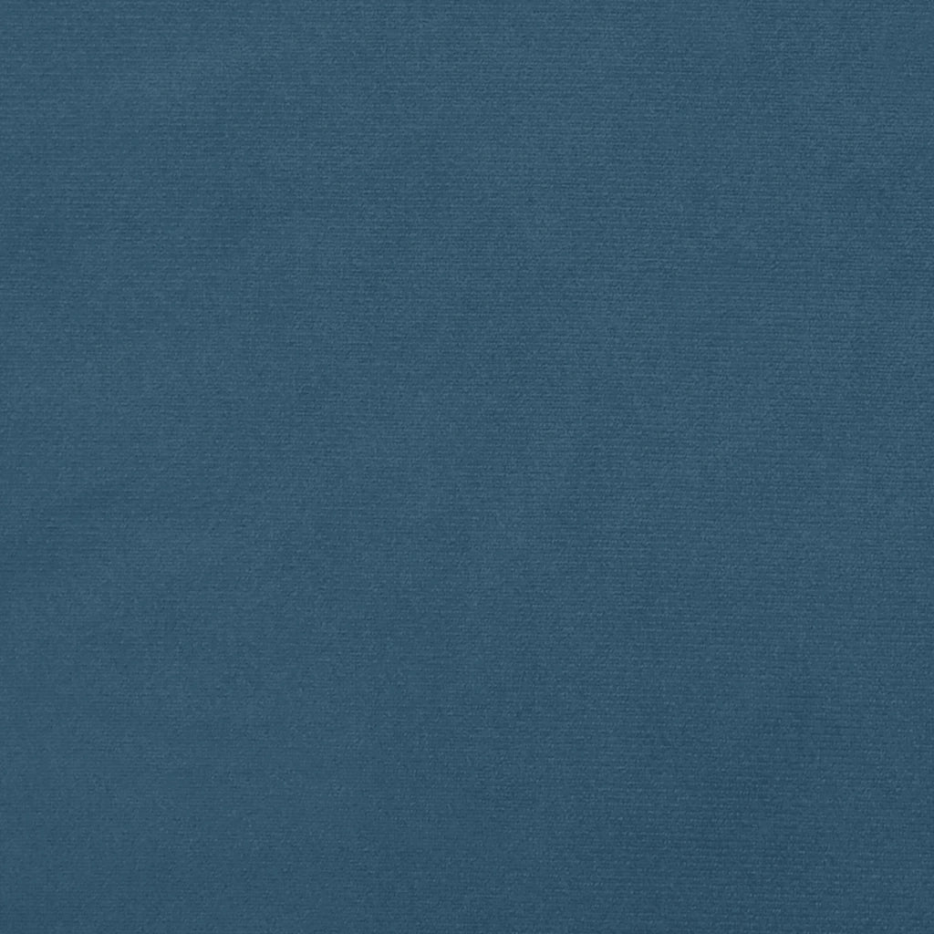 Testiera-Testata-Testiera Decorativa Blu Scuro 144x5x118/128 cm Velluto 367364