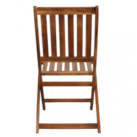 Sedia da Giardino Diana 46x57x91 h cm in Legno Marrone