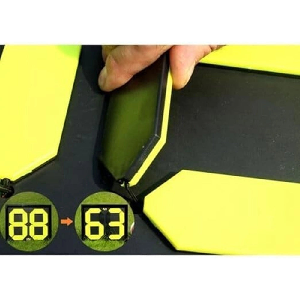 Trade Shop - Tabella Tabellone Partita Cambi Calcio Sport Sostituzioni Doppio 2 Cifre -