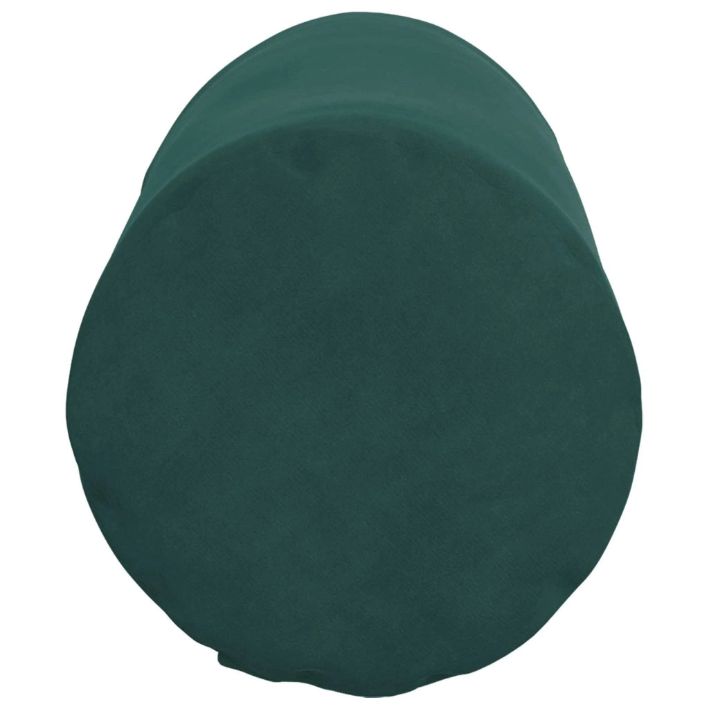 Cuscini a rullo 2 pz | Cuscini per sedie Verde Scuro ? 15 x 40 cm Tessuto in Cords