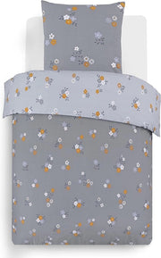 Asciugamano per letto reversibile 140 x 200 cm - 100% cotone, inclusivo cuscino coprente