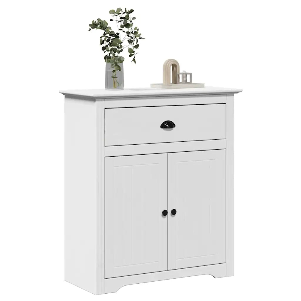 vidaXL Mobile da Ingresso BODO Bianco 80x35x90 cm
