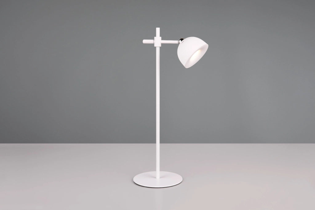 Lampada tavolo con clip LED bianca dimmer RL Maxima