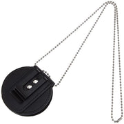 ID-kaarthouder di sicurezza shockbestendig con clip di cintura - 470 mm lungo - nero - badge houder