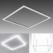 Trade Shop - Pannello Led Telaio Luminoso Cornice 60x60 Cm 48 W 5700lm Lampadario Sospensione Tot -