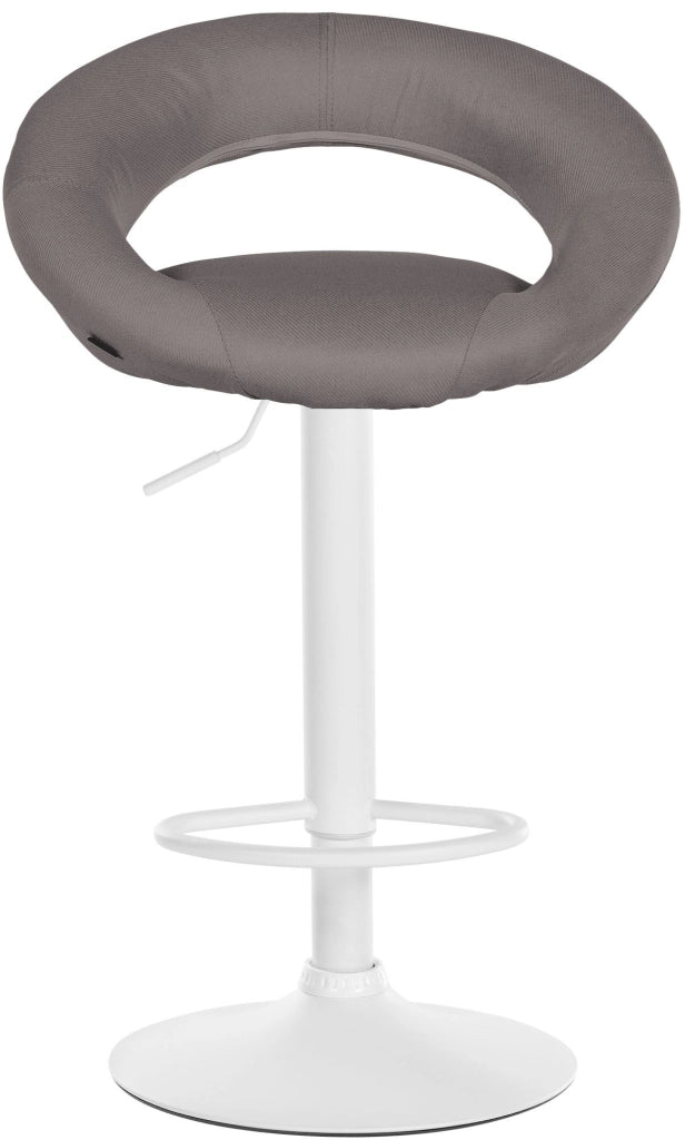 Barhocker Olinda Stoff weiЯ