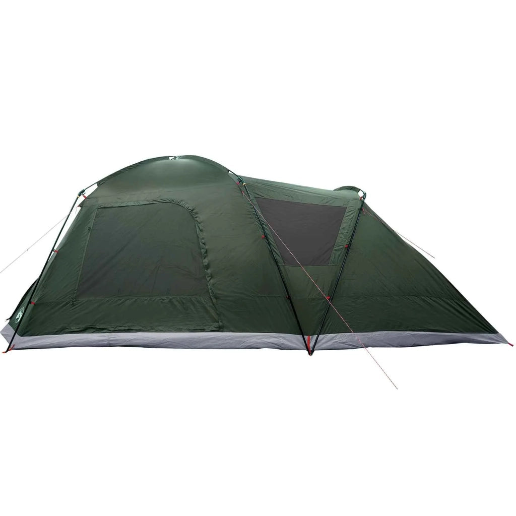 Tenda Capanna Verde militare 12-Persone Poliestere e Acciaio 42028574