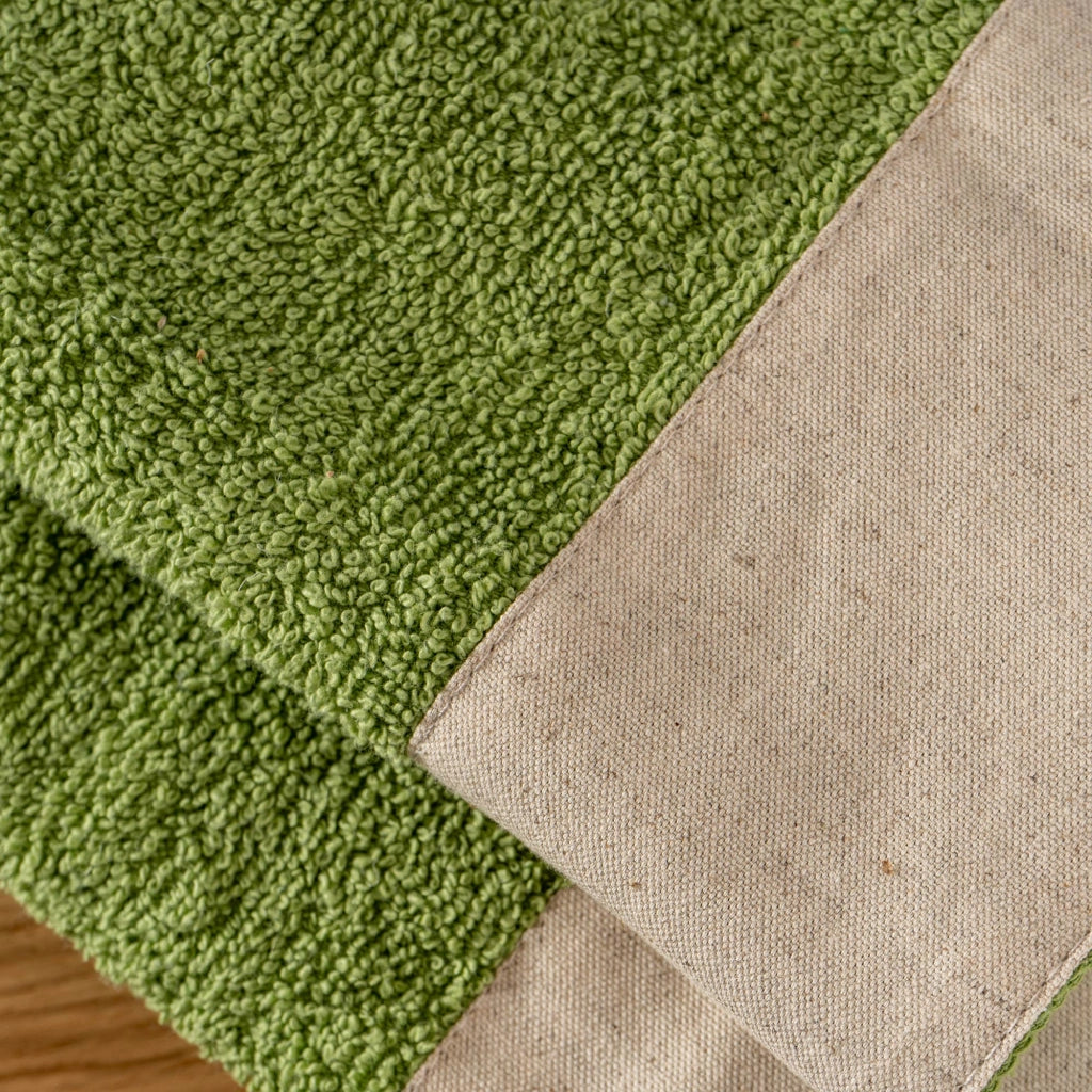 Set Asciugamani Bagno 2 Pezzi con Balza in Lino – Salvietta + Ospite – Morbidi, Super Assorbenti e Delicati sulla Pelle – Certificati OEKO-TEX – Eleganti e Resistenti  Prato