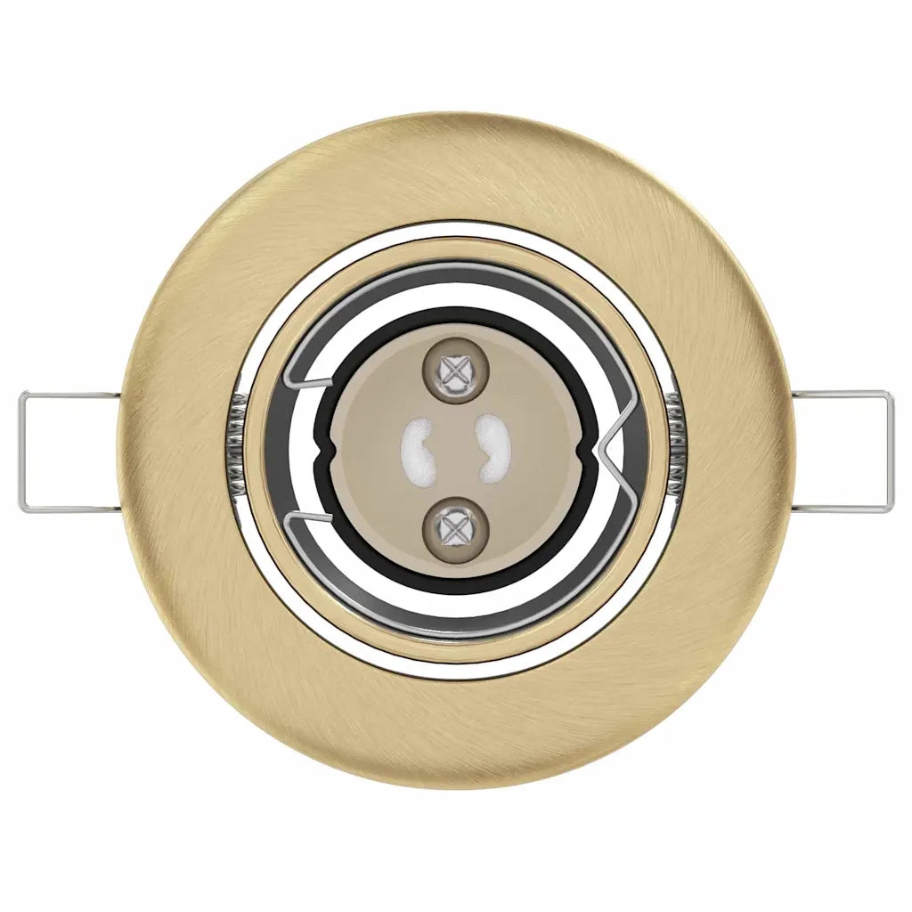 Spotlight 12 pz Ottone 9 x 9 x 2.5 cm Metallo CFW7242921