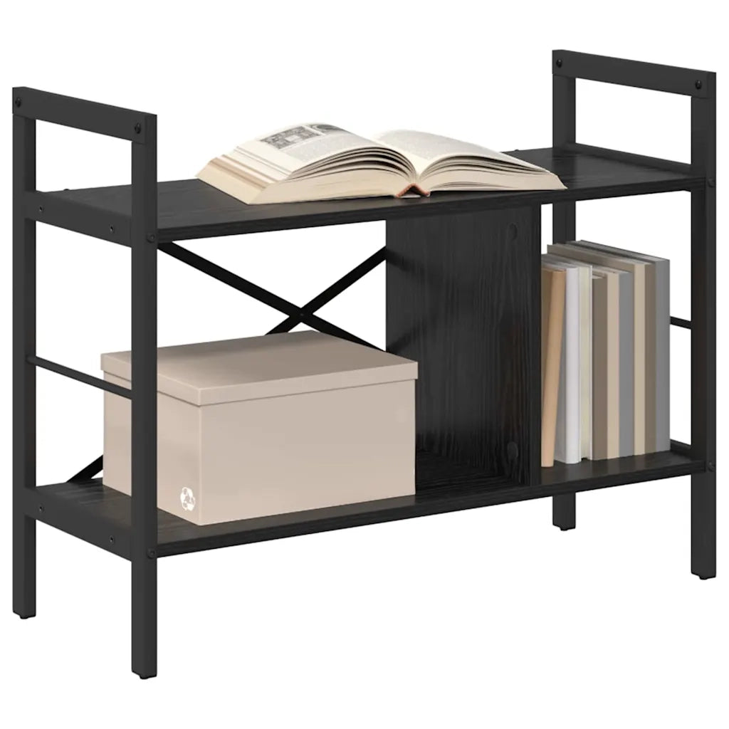 Libreria Rovere Nero 75 x 30 x 58,5 cm Legno multistrato