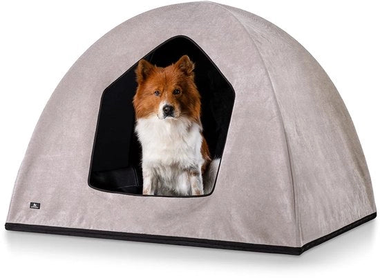 Tenda per cani Yucatan per letti, cuscini, tappeti e portacani M-L 90 x 70 x 70cm Beige