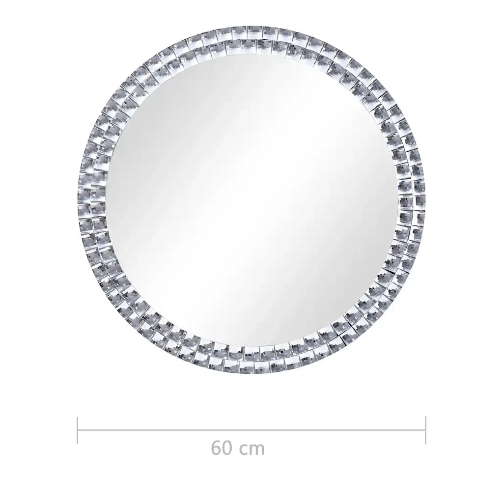 Specchio da Parete | Specchio decorativo 60 cm in Vetro Temperato
