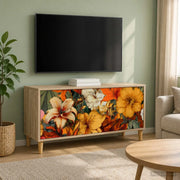 Mobile TV GENNEP 102 x 33 x 50 cm Sonoma Legno ingegnerizzato 8007075