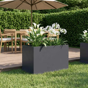 Vaso da giardino Antracite 60 x 40 x 40 cm 8005684