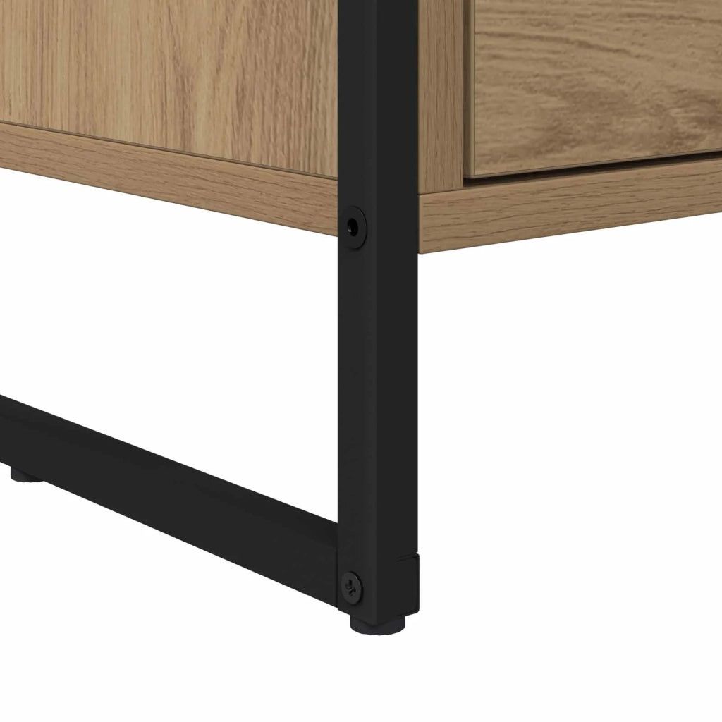 Comodino Rovere Artigianale 39,5 x 30 x 50 cm Legno multistrato