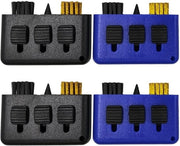 Set di pulizia per golf 3-in-1 - Set di pulizia per mazze da golf - 4 pezzi - Robusto e duraturo - Set di pulizia per mazze da golf 3-in-1