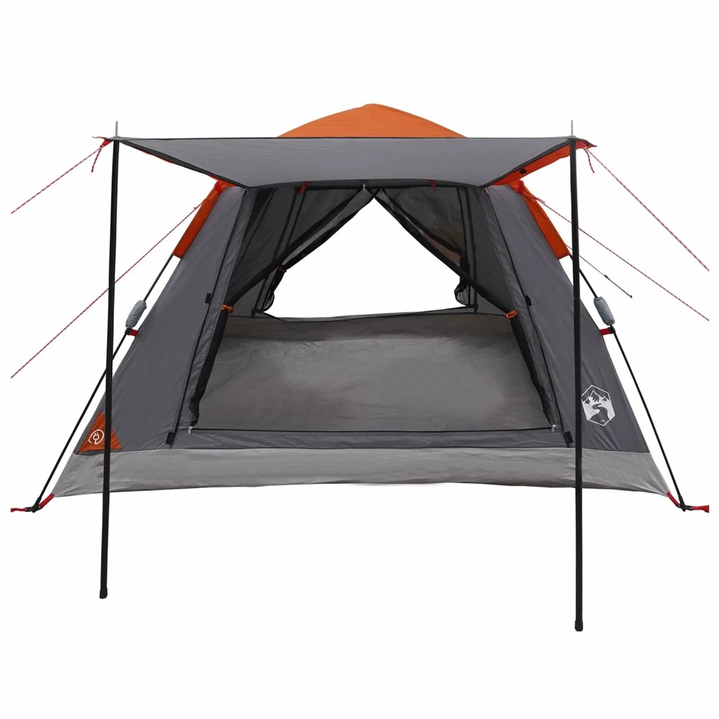 Tenda Istantanea con Catena per la Pioggia per 3 Persone con Rilascio Veloce-Tenda da campeggio 757102