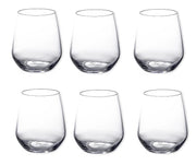 Set 6 Bicchieri da Tavola Acqua in Vetro Universum 43 cl RCR Cristalleria