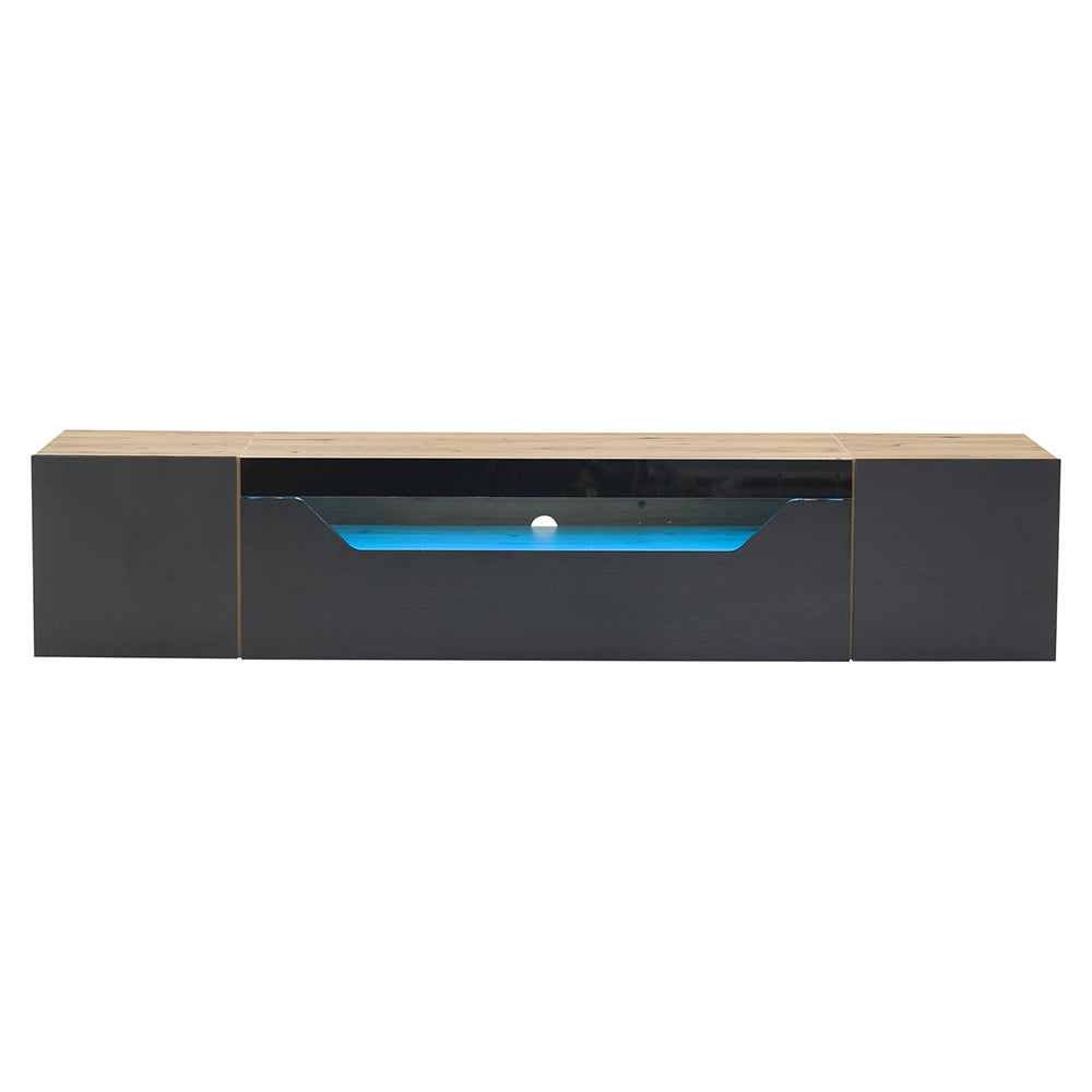 Mobile TV sospeso - Xylo - 180x37x36cm LED 3 scomparti