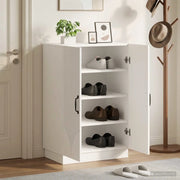 Mobile per scarpe HOORN 59,5 x 39,5 x 87 cm Bianco 897305