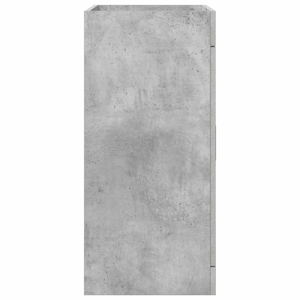 Mobiletto da Bagno Sotto Lavabo Grigio Cemento 890691