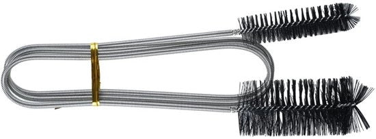 Set di spazzole per acquario a doppia faccia - Sonda flessibile - Testa spazzola flessibile - Efficienza di pulizia - Per acquari - Facile accesso - Sonda pulitrice